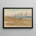 L'embouchure de la rivière - James Abbott McNeill Whistler — ingelijst kunstwerk aan de muur