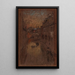 Winteravond - James Abbott McNeill Whistler — ingelijst kunstwerk aan de muur