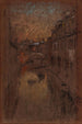 Winteravond - James Abbott McNeill Whistler — weergave van het kunstwerk