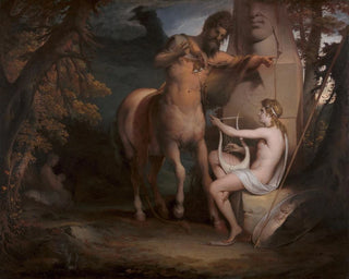 L'Education d'Achille - James Barry — weergave van het kunstwerk