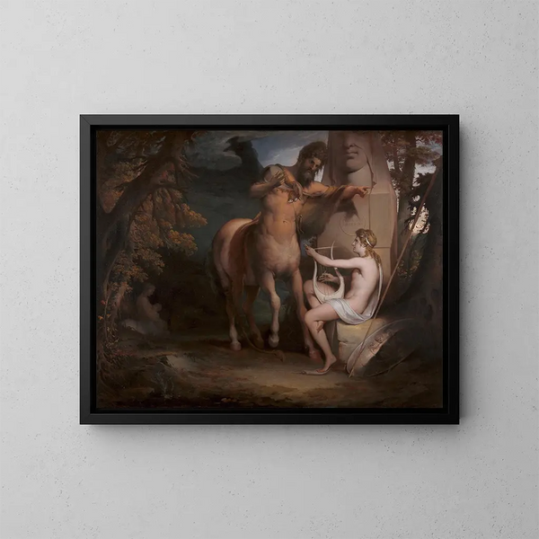 L'Éducation d'Achille - James Barry — framed artwork on a wall