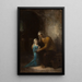 L'Éducation de la Vierge - James Bertrand — ingelijst kunstwerk aan de muur