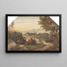 Eton depuis les Brocas - James Bourne — ingelijst kunstwerk aan de muur