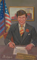 Dennis John Kucinich, burgemeester van Cleveland - James C. Kulhanek — weergave van het kunstwerk