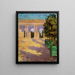 Arcade du Grand Trianon Versailles - James Carroll Beckwith — framed artwork on a wall