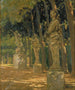 Carrefour at the end of the Green Carpet Versailles - James Carroll Beckwith — artwork view