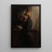 Grandmother's Love Letters - James Carroll Beckwith — framed artwork on a wall