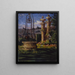 In the Gardens of Villa Palmieri - James Carroll Beckwith — framed artwork on a wall