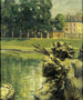 Garden of the Fountain in Nîmes France - James Carroll Beckwith — artwork view