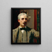 Self-portrait - James Carroll Beckwith — framed artwork on a wall