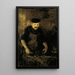 The Blacksmith - James Carroll Beckwith — framed artwork on a wall