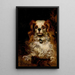 The Duke of Marlborough, portrait of a puppy - James Carroll Beckwith — framed artwork on a wall