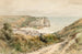 De kliffen bij Étretat - James David Smillie — weergave van het kunstwerk