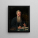 Portret van Elliot Coues - James Edward Barclay — ingelijst kunstwerk aan de muur