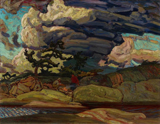 Les Éléments - James Edward Hervey MacDonald — weergave van het kunstwerk