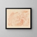 De Christus jaagt de duivel uit het lichaam van een bezetene - James Ensor — ingelijst kunstwerk aan de muur