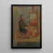 Ensor aan zijn ezel - James Ensor — ingelijst kunstwerk aan de muur