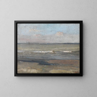 Grijze Zee - James Ensor — ingelijst kunstwerk aan de muur