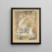 Het liefdestuin - James Ensor — ingelijst kunstwerk aan de muur
