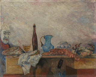 James Ensor - Mask and Crustaceans.webp