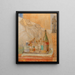 De moeder van de kunstenaar in de dood - James Ensor — ingelijst kunstwerk aan de muur