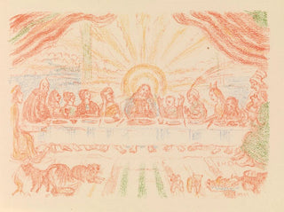 Het Laatste Avondmaal - James Ensor — weergave van het kunstwerk