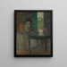 L'attente - James Ensor — ingelijst kunstwerk aan de muur