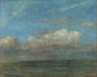 Het Witte Wolk - James Ensor — weergave van het kunstwerk