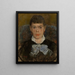 Vrouw met een opgesperde neus - James Ensor — ingelijst kunstwerk aan de muur