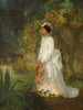 Portret van de vrouw van de kunstenaar - James Farrington Gookins — weergave van het kunstwerk