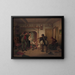 van de muziek na A. Dircks - James Fuller Queen | Schilderij — ingelijst kunstwerk aan de muur