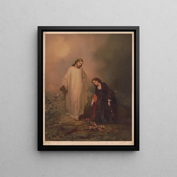 La croix changée - James Fuller Queen — framed artwork on a wall