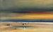 Strandscène bij zonsondergang - James Hamilton — weergave van het kunstwerk