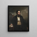 W Frédéric W. Lincoln Jr. - James Harvey Young — ingelijst kunstwerk aan de muur