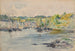 Het Haven van Pont-Aven - James Henry Donaldson — weergave van het kunstwerk