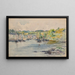 Het Haven van Pont-Aven - James Henry Donaldson — ingelijst kunstwerk aan de muur