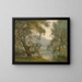 L'étang aux saules - James Herbert Snell — ingelijst kunstwerk aan de muur