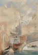 Un canal à Venise - James Holland — weergave van het kunstwerk