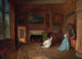 La chambre de Lady Betty Germain à Knole Kent - James Holland — weergave van het kunstwerk