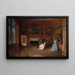 La chambre de Lady Betty Germain à Knole Kent - James Holland — ingelijst kunstwerk aan de muur