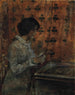 Laatste aanrakingen - James Jebusa Shannon — weergave van het kunstwerk
