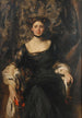 Portret van Meisje Aline Henderson Mme JT Wigan - James Jebusa Shannon — weergave van het kunstwerk