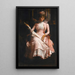 La robe de soie rose - James Jebusa Shannon — ingelijst kunstwerk aan de muur