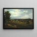 Dorpsgezicht bij Albany, New York - James McDougal Hart — ingelijst kunstwerk aan de muur