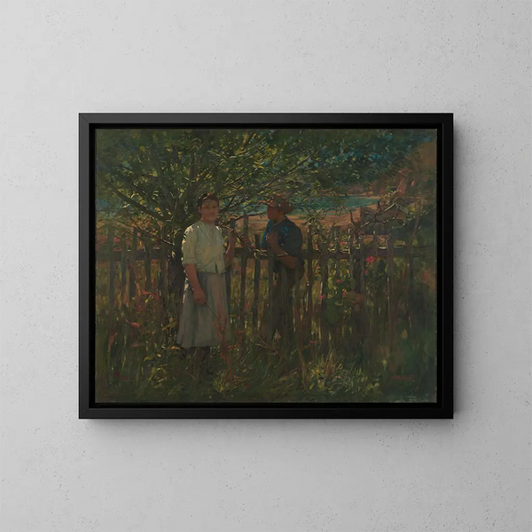 A Summer Idyll - James Nairn — framed artwork on a wall