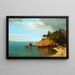 Binnen in de baai van Gloucester, Eastern Point - James Renwick Brevoort — ingelijst kunstwerk aan de muur