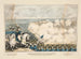 Bombardement van Vera Cruz - James S Baillie — weergave van het kunstwerk