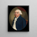 Portret van een edelman - James Scouler — ingelijst kunstwerk aan de muur