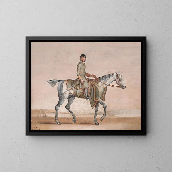 Victorieuse Painting - James Seymour — framed artwork on a wall