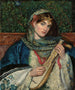 La Mandoline - James Smetham — weergave van het kunstwerk